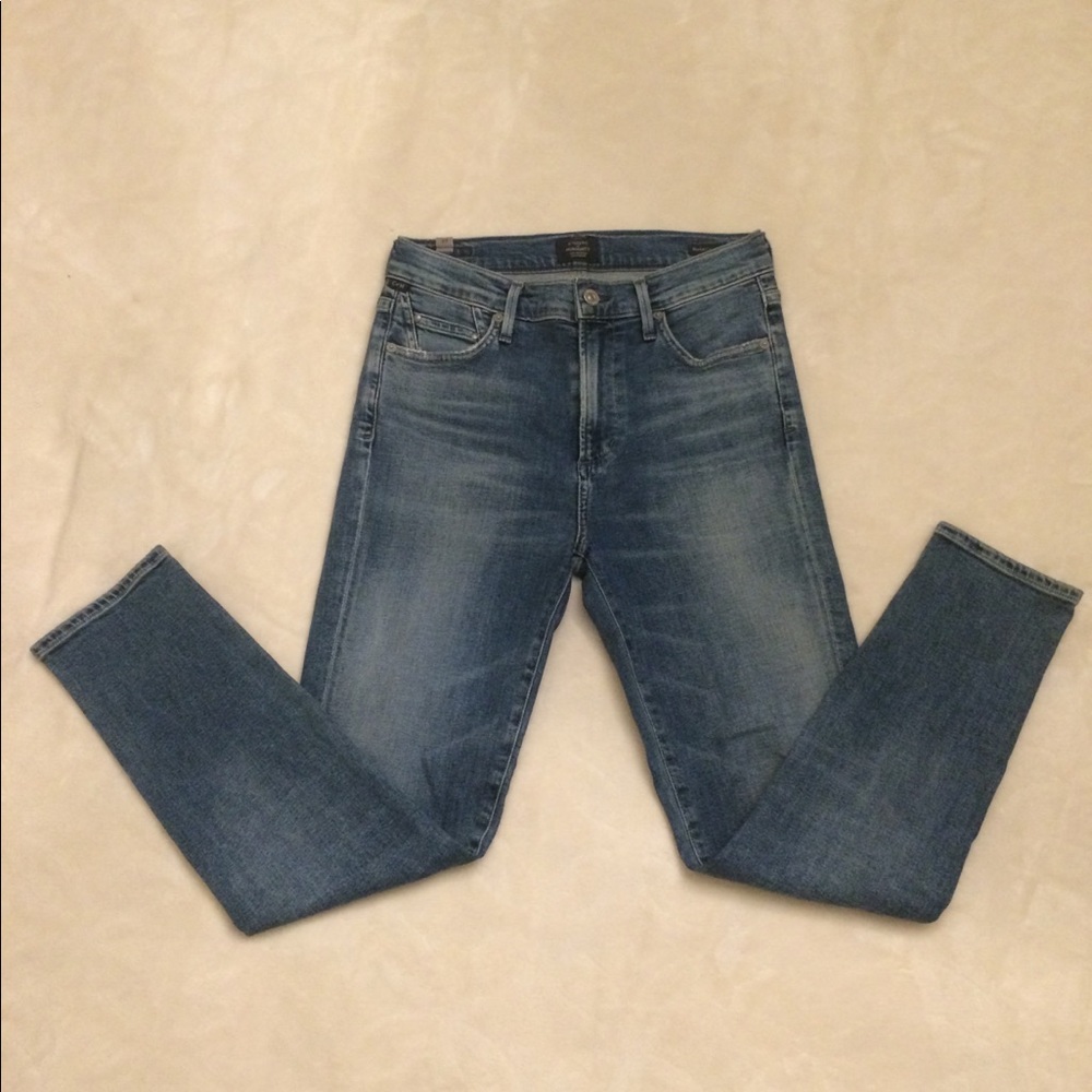 Citizens of Humanity Rocket Crop High Rise Skinny